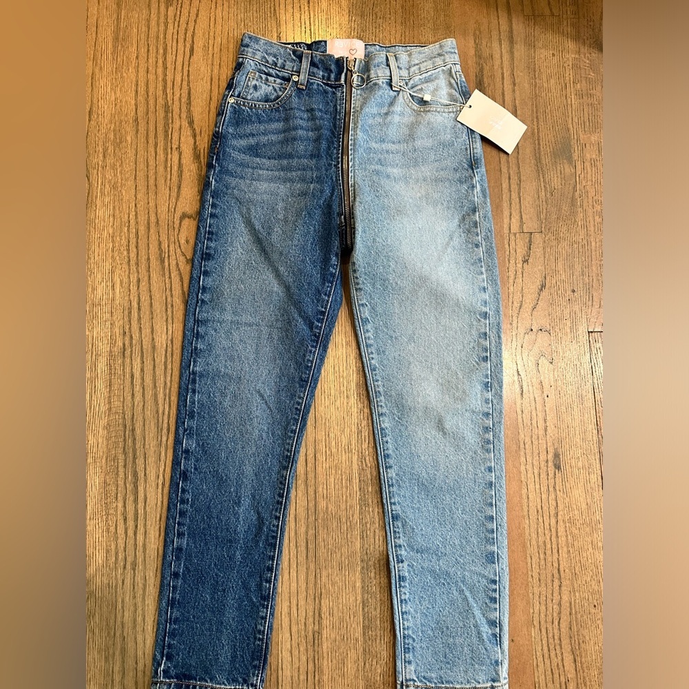 NEW Revice Jeans-Two Colors-Front to Back Zipper-Size 26